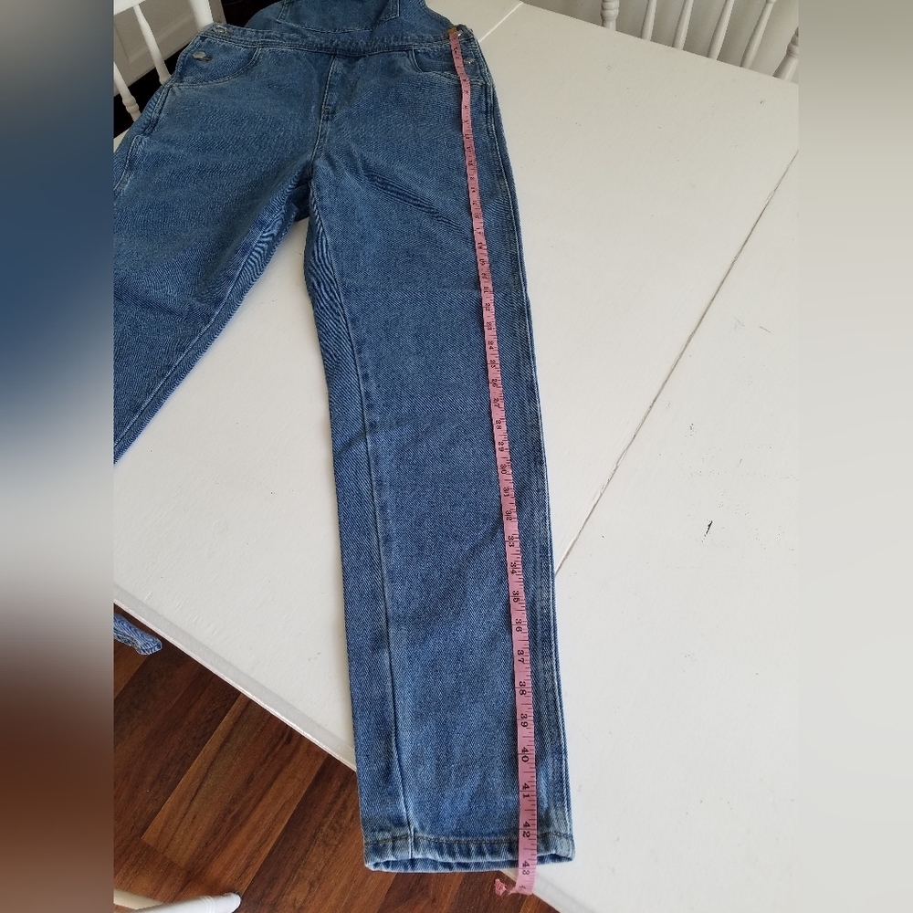 NWT WeWoreWhat Basic Overalls Size Medium Denim Light Wash Blue - Picture 3 of 10
